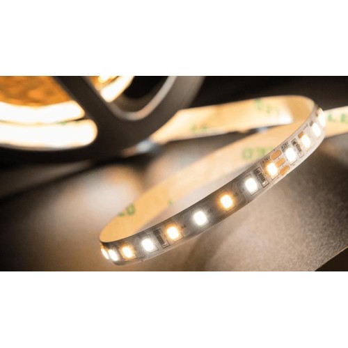 Лента светодиодная ПРО 2835 120LED/м 14.4Вт/м тепл. бел. + холод. бел. 24В IP20 (уп.5м) SWG PRO 00-0