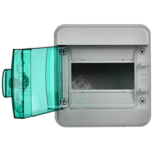 Корпус КМПн-6 TEKFOR IP65 зел. прозр. дверь пластик. IEK TF5-KP72-N-06-65-K03-K06