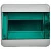 Корпус КМПн-8 TEKFOR IP65 зел. прозр. дверь пластик. IEK TF5-KP72-N-08-65-K03-K06