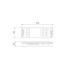 Блок питания PBL-200-12 200Вт 12В IP20 черн. SWG Standart 00-00027781