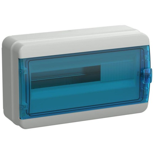 Корпус КМПн-18 TEKFOR IP65 син. прозр. дверь пластик. IEK TF5-KP72-N-18-65-K03-K07