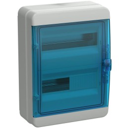Корпус КМПн-24 TEKFOR IP65 син. прозр. дверь пластик. IEK TF5-KP72-N-24-65-K03-K07