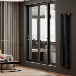 Радиатор дизайн Insignia VC2180 14 секц. RAL9005m Royal Thermo НС-1701198