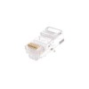 Коннектор RJ45 (8P8C) под витую пару кат.5E (класс D) неэкранир. 100МГц покрытие 3мкд универс. ножи
