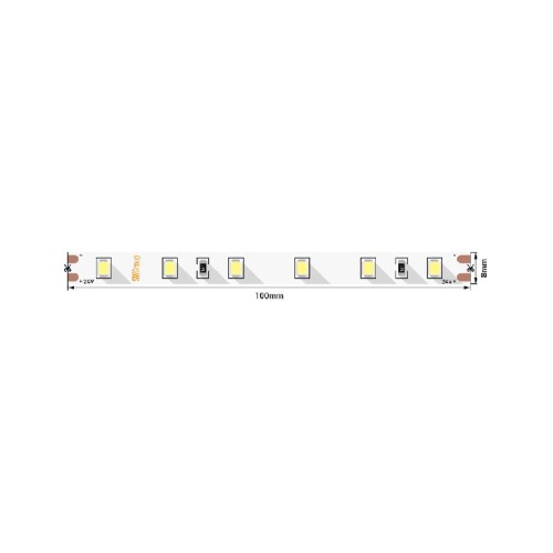 Лента светодиодная ПРО 2835 60LED/м 4.8Вт/м тепл. бел. 24В IP20 (уп.5м) SWG PRO 00-00005272