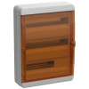 Корпус КМПн-54 TEKFOR IP65 оранж. прозр. дверь пластик. IEK TF5-KP72-N-54-65-K03-K09