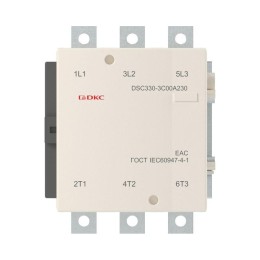 Контактор магнитный DSC330-3C00A230 330А 160кВт (AC3) 220В AC YON DSC330-3C00A230