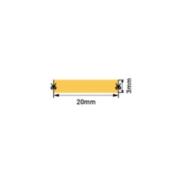 Лента светодиодная ПРО COB 400LED/м 4.8Вт/м нейтр. бел. 24В IP20 (уп.5м) SWG PRO 00-00014868
