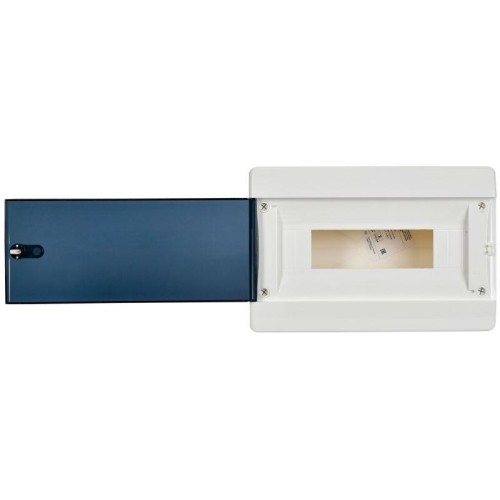 Корпус ЩРВ-П-12 UNION Compact IP41 черн. прозр. дверь пластик. IEK UIC-KP12-V-12-41-K01