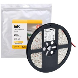 Лента светодиодная LED LSR-2835WW120-9.6-IP65-12В (уп.5м) IEK LSR1-1-120-65-3-05