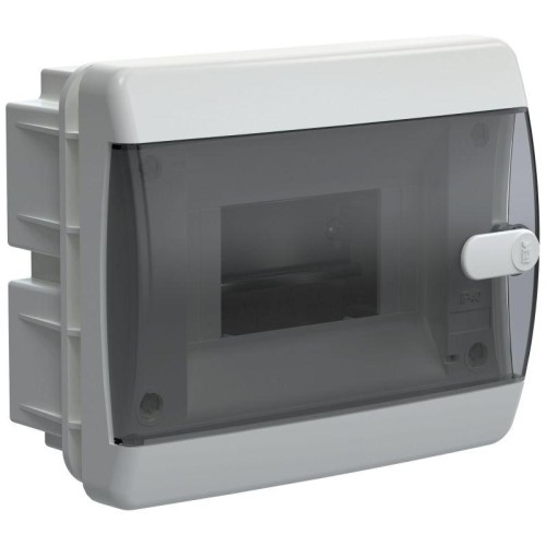 Корпус ЩРВ-П-6 UNION Compact IP41 черн. прозр. дверь пластик. IEK UIC-KP12-V-06-41-K01