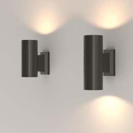 Светильник Bowery 1х50Вт GU10 IP54 бра настен. Maytoni O574WL-01B