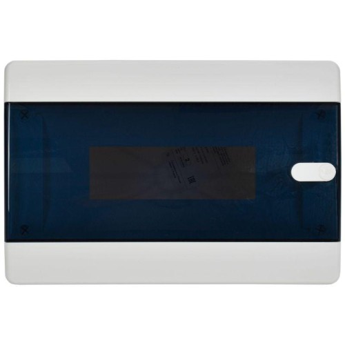 Корпус ЩРН-П-12 UNION Compact IP41 черн. прозр. дверь пластик. IEK UIC-KP12-N-12-41-K01