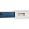 Корпус ЩРН-П-12 UNION Compact IP41 черн. прозр. дверь пластик. IEK UIC-KP12-N-12-41-K01
