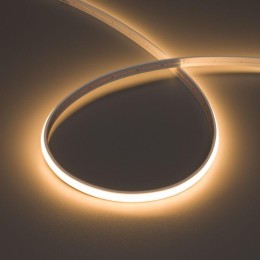 Лента светодиодная MOONLIGHT-TOP-X544-10x5mm 24V Warm 2700К 10Вт/м IP65 wire x1 прямой вывод кабеля