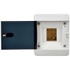 Корпус ЩРН-П-4 UNION Compact IP41 черн. прозр. дверь пластик. IEK UIC-KP12-N-04-41-K01