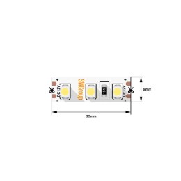 Лента светодиодная стандарт 3528 120LED/м 9.6Вт/м красн. 12В IP20 (уп.5м) SWG Standard 00-00009465