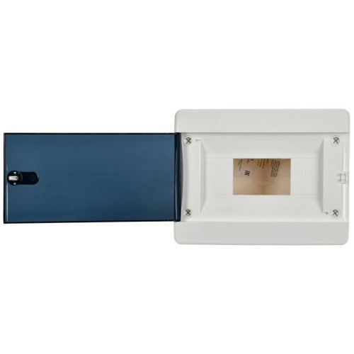 Корпус ЩРН-П-8 UNION Compact IP41 черн. прозр. дверь пластик. IEK UIC-KP12-N-08-41-K01