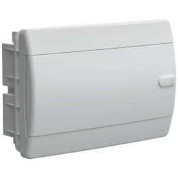 Корпус ЩРВ-П-12 UNION Compact IP41 бел. дверь пластик. IEK UIC-KP13-V-12-41-K01