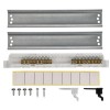 Корпус ЩРВ-П-18 UNION Compact IP41 бел. дверь пластик. IEK UIC-KP13-V-18-41-K01