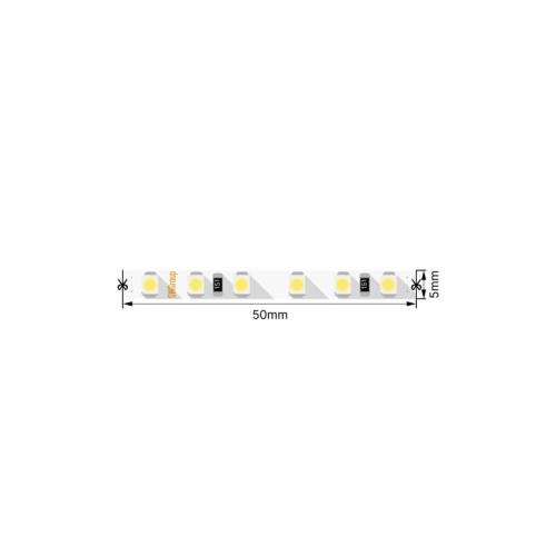 Лента светодиодная стандарт 3528 120LED/м 9.6Вт/м холод. бел. 24В IP20 (уп.5м) SWG PRO 00-00005667