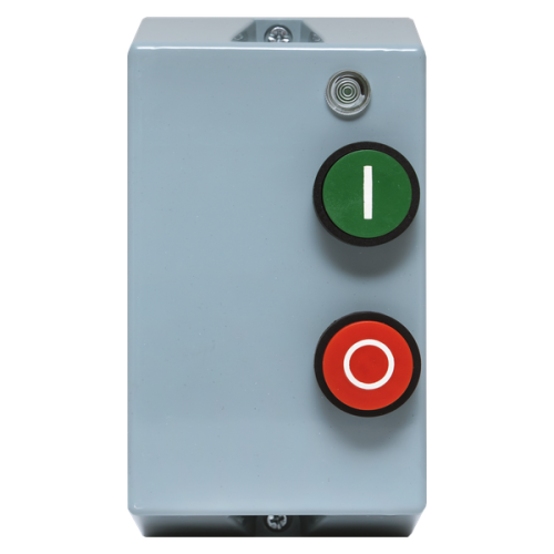 Пускатель в корпусе КМЭ 9А 230В с РТЭ Ir-1-1.6А и индикатором IP65 EKF ctrp-r-9-230v-1.6A-led