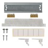 Корпус ЩРВ-П-6 UNION Compact IP41 бел. дверь пластик. IEK UIC-KP13-V-06-41-K01