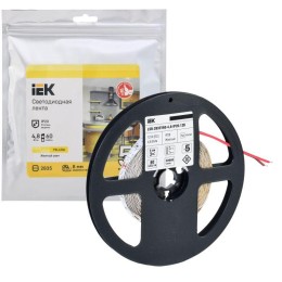 Лента светодиодная LED LSR-2835Y60-4.8-IP20-12В (уп.5м) IEK LSR1-4-060-20-3-05