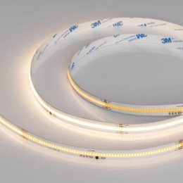 Лента светодиодная SPI-COB-X378-12mm 24V Warm 3000К-PX63-BPT 7Вт/м IP20 бегущий огонь (уп.5м) Arligh