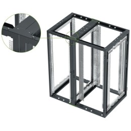 Комплект для соединения шкафов черн. (уп.4шт) LINEA S ITK LS-CCK05
