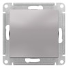 Выключатель 1-кл. AtlasDesign 2-п. 10А мех. алюм. SE ATN000321