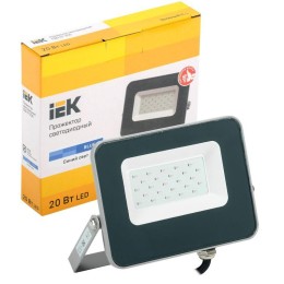 Прожектор светодиодный СДО 07-20B blue IP65 сер. IEK LPDO7B-01-20-K03