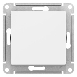 Выключатель 1-кл. AtlasDesign 2-п. 10А мех. бел. SE ATN000121