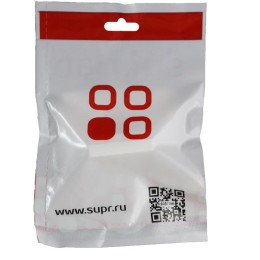 Панель лицевая 1 порта 45х225 Keystone шторка (DIY) SUPRLAN 10-0319-1