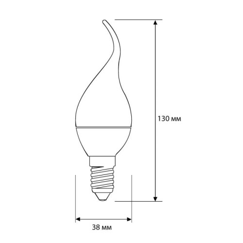 Лампа светодиодная LED8-CW35/865/E14 8Вт 220В Camelion 14403