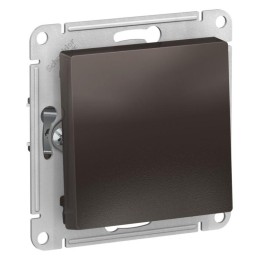 Выключатель 1-кл. AtlasDesign 2-п. 10А мех. мокко SE ATN000621