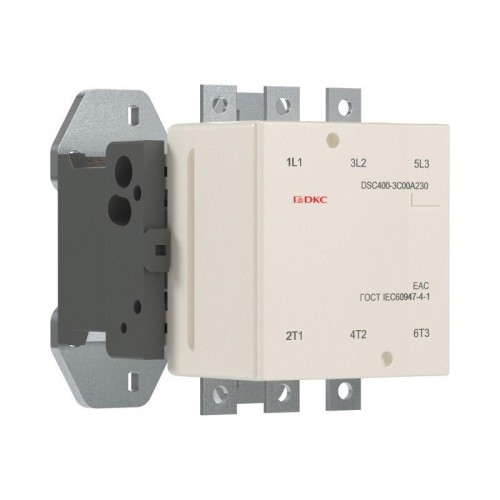 Контактор магнитный DSC400-3C00A230 400А 200кВт (AC3) 220В AC YON DSC400-3C00A230