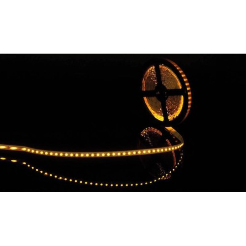 Лента светодиодная стандарт 3528 120LED/м 9.6Вт/м желт. 12В IP20 со скотчем 3М (уп.5м) SWG Standard