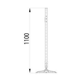 Конструкция опорная для горизонт. прямоугольн. воздуховодов и метал. лотков кабеленесущих систем TEC