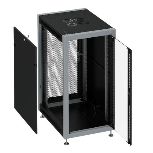 Шкаф телекоммуникационный напольный 15U 600х600 SL SYSMATRIX SL 6615.913