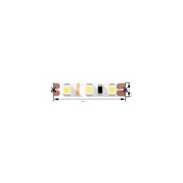 Лента светодиодная стандарт 3528 120LED/м 9.6Вт/м нейтр. бел. 12В IP20 со скотчем 3М (уп.5м) SWG Sta