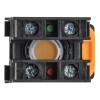 Кнопка d22мм 1НО+1НЗ MASTER желт. IEK MI-BT60-11-3-22-K05