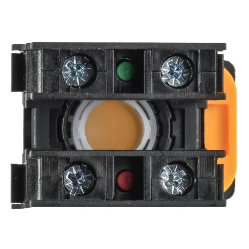 Кнопка d22мм 1НО+1НЗ MASTER желт. IEK MI-BT60-11-3-22-K05