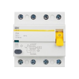 Выключатель дифференциального тока (УЗО) 4п 25А 30мА тип AC ВД1-63 KARAT IEK MDV10-4-025-030