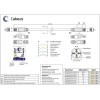 Патч-корд U/UTP кат.5E PC-UTP-RJ45-Cat.5e-0.5m-WH-LSZH 2хRJ45/8p8c неэкранир. LSZH 0.5м бел. Cabeus