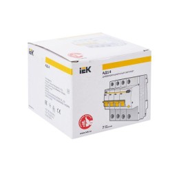 Выключатель автоматический дифференциального тока 4п C 32А 100мА тип AC 4.5кА АД-14 KARAT IEK MAD10-