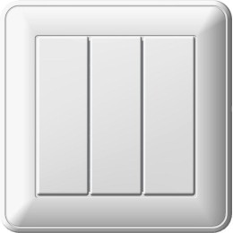 Выключатель 3-кл. СП W59 16А IP20 в сборе бел. SchE VS0516-351-18