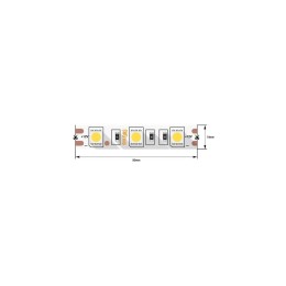 Лента светодиодная стандарт 5050 60LED/м 14.4Вт/м нейтр. бел. 12В IP20 со скотчем 3М (уп.5м) SWG Sta