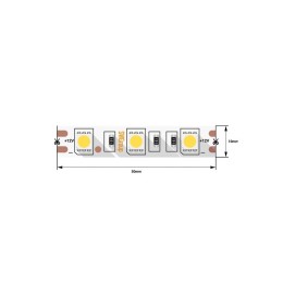 Лента светодиодная стандарт 5050 60LED/м 14.4Вт/м тепл. бел. 12В IP20 со скотчем 3М (уп.5м) SWG Stan