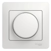 Светорегулятор (диммер) СП Glossa 600Вт/В.А универс. в сборе бел. SchE GSL000136
